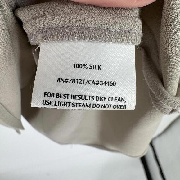 Eileen Fisher Jacket large L silk tank jacket set minimalist office career work - Picture 6 of 7